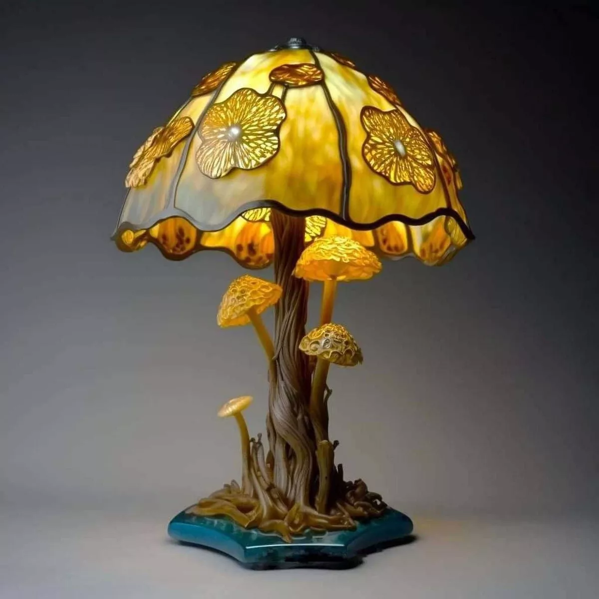 Mushroom lamp