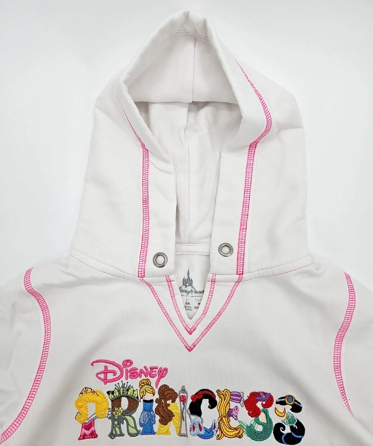 SACAI Felpa con cappuccio bambina Disney con tasche taglia 122 128 (7 8 anni)