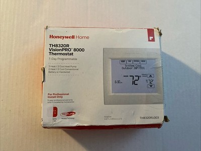 NEW Honeywell Home TH8320R Vision Pro 8000 Thermostat