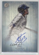 2014 Bowman Inception Prospect Auto Blue 14/75 Jorge Bonifacio #PA-JBO Auto x0y