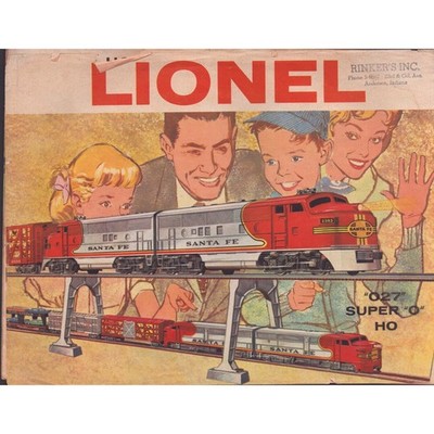 Vintage 1960 Lionel Trains Katalog O27 Super O HO Scale Santa Fe 2383 Rinkers