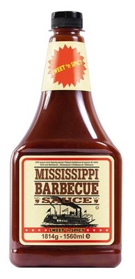 (9,61 EUR/l) Mississippi BBQ Sweet 'n Spicy 1560ml
