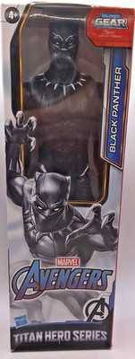 Marvel Avengers Black Panther 12 in. Action Figure Titan Hero Series, New in Box