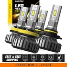 LED Headlight H11 9005 6500K Hi/Low Beam Bulbs 4-40X White Lamp Canbus AUXITO B3