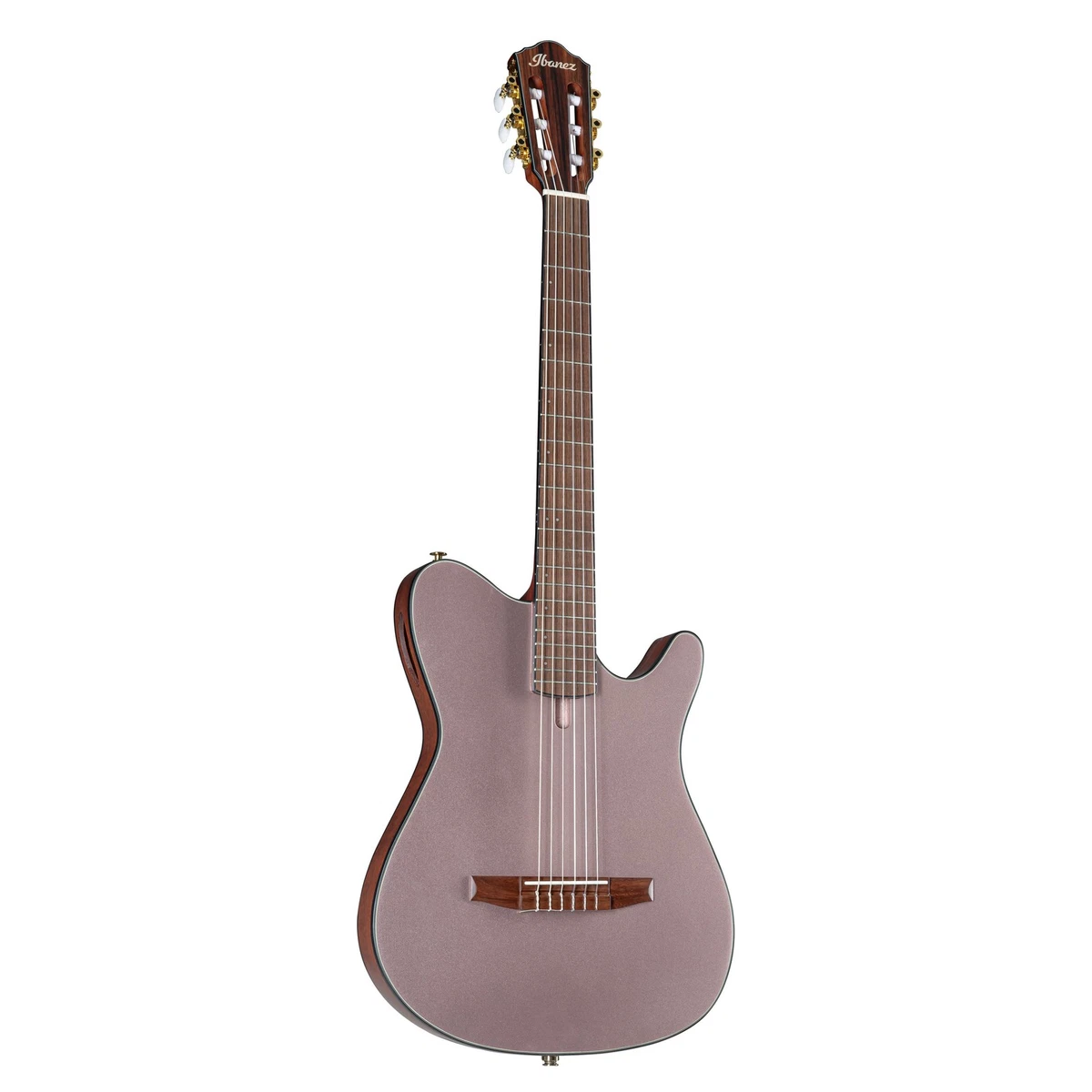 Manico Per Chitarra Elettrica Yinfente – Acero E Palissandro, 24 Tasti, Intarsio A Teschio Nero
