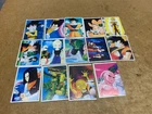 LOT OF 14 PANINI DRAGON BALL Z VIGNETTES 2008