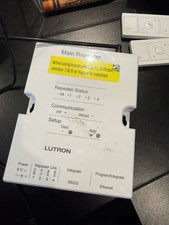 Lutron Radio RA2 RR-MAIN-REP-WH Main Repeater...