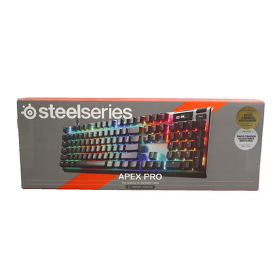 SteelSeries Apex Pro Gen 3 OmniPoint 3.0 HyperMagnetic Switches, Rapid Trigger