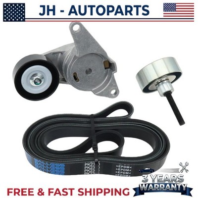 3X For 2013-2017 Chevrolet Traverse Serpentine Belt Drive Component Kit 6PK2360
