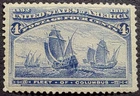 US Stamps Collection Scott # 233 - 4 Cent Columbian - MNH OG