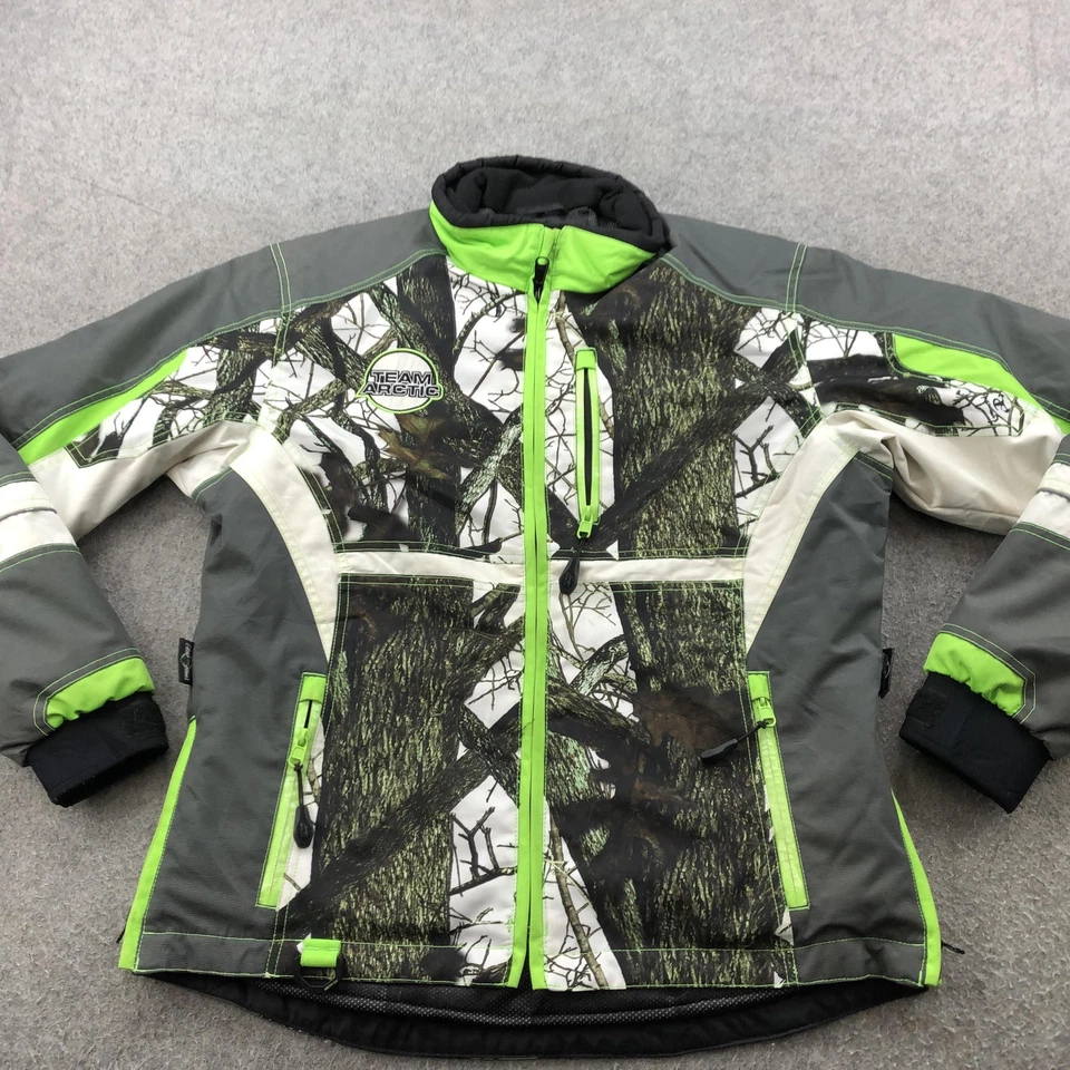 Arctic Cat Arcticwear Jacket Mens Medium Team Arctic Snowmobile 3M Insulated - Image 2 of 4