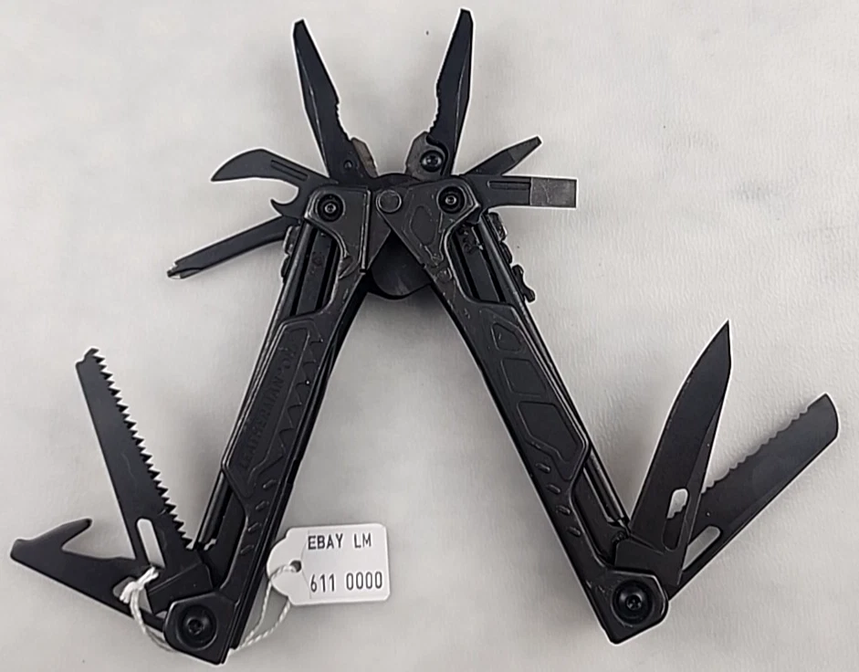 611 Leatherman OHT Black + Collectible One Hand Tool 16 in 1 EDC + FREE POST