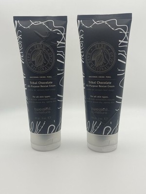 Tweak'd by Nature TRIBAL CHOCOLATE All-Purpose Rescue Cream 3oz - Set Of 2