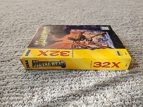 Metal Head MetalHead for Sega Genesis 32X In Box With Insert Ships FAST!