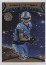 2024 Certified Certified Stars Bronze Mirror 222/299 Amon-Ra St Brown #6 8mm