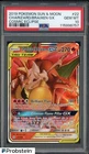 2019 Pokemon Sun & Moon Cosmic Eclipse #22 Charizard & Braixen Gx PSA 10