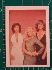 1982 DALLAS TV SHOW DE ESTRELLAS CARD VICTORIA PRINCIPAL CHARLENE TILTON #22
