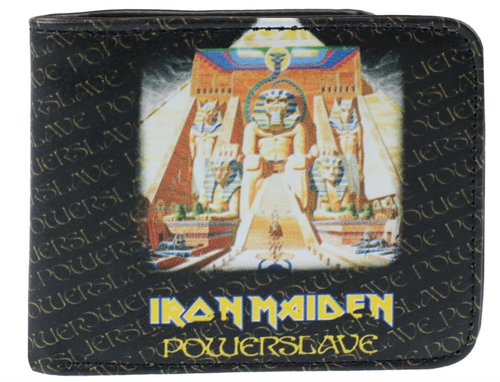 IRON MAIDEN Powerslave GELDBÖRSE Neu Offiziell Lizenziert - Bild 1 von 3