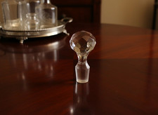 Vintage Flaschenverschluss aus Kristallschliffglas