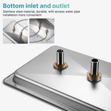 Built-in Glass Rinser For Kitchen Sink Stainless Steel Bottle Washer Autom 2 HG