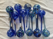 Glass Plant Watering Globes Self Watering Spike Bulbs 12 inches
