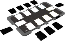 10 Slots Micro SD Card Holder Case Storage Organizer, Ultra Slim Credit Card ...