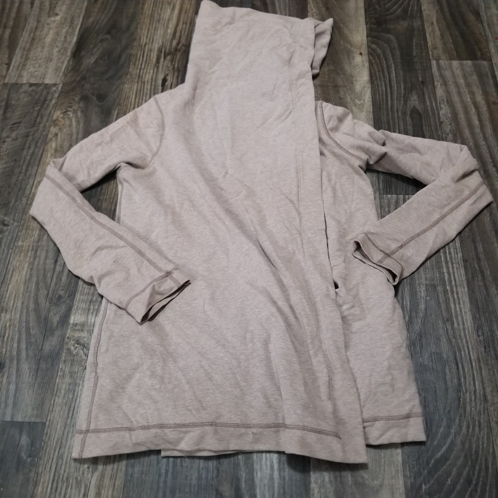 LULULEMON Asymmetric Snap Button Jacket Heathered… - image 1