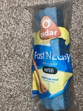 O Cedar Fast N Easy Angled Roller Mop Head Refill NEW