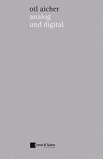 analog und digital von Aicher, Otl | Buch | Zustand gut