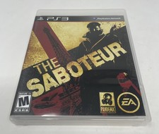 The Saboteur (Sony PlayStation 3, 2009) PS3 Complete CIB Tested
