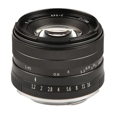 Large Aperture Prime 35mm F1.2 APS-C Lens For Sony E Mount Mirrorless Camera