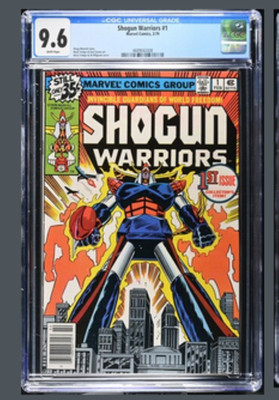 1979 CGC 9.6 Shogun Warriors #1 Marvel Comics 