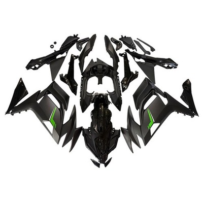 Green Black Fairing Kit For Kawasaki Ninja 650 ER-6F 2020-2023 Plastic Bodywork