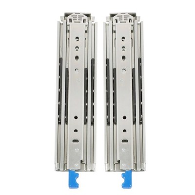 Locking Drawer Slides 12 Inch Full Extension & Lock 500 lb Load Capacity 2 PC