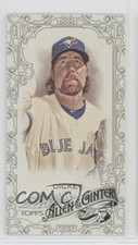 2015 Topps Allen & Ginter's Mini Black Border RA Dickey #128 3f5