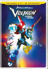 Voltron - Legendary Defender Seasons 3-6 DVD Josh Keaton NEW