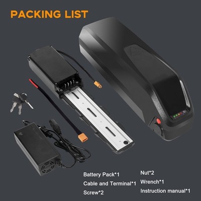 Batterie Hailong 48V 16Ah Pour Vélo électrique – BMS Intégré, XT60, Compatible 250-1500W, Avec Chargeur