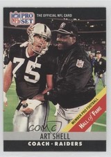 1990 Pro Set Art Shell (Birthdate 11/25/46 Small Hall of Fame on Front) HOF 10r3