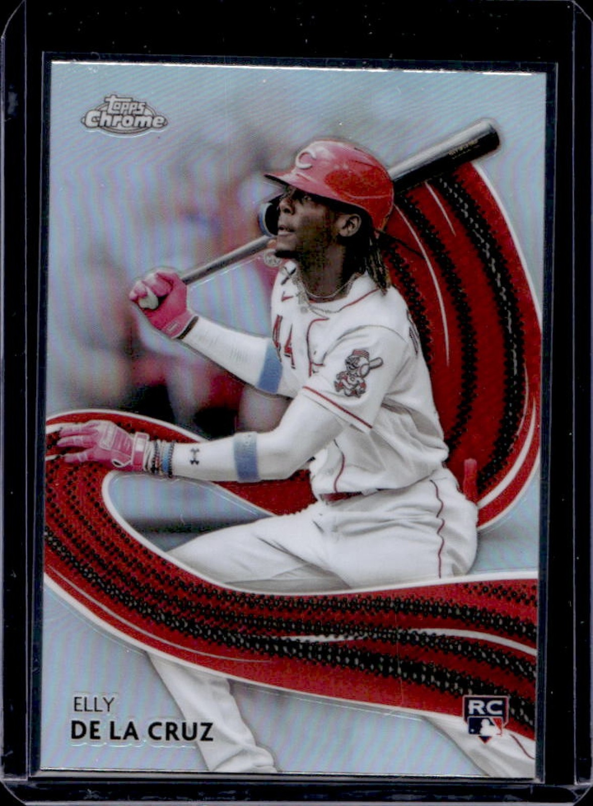 2024 Topps Chrome Elly De La Cruz Strokes RC Rookie #S-22 Reds