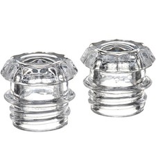 COLETTI Coffee Percolator Glass Top Replacement - (Pack of 2) pack 2, Clear 
