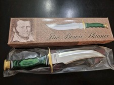 Frost Cutlery Jim Bowie Skinner Green Handle