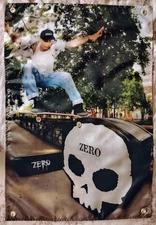 Zero Skateboards Jamie Thomas Banner Poster Tech Deck Shirt DVD Anthology or Die