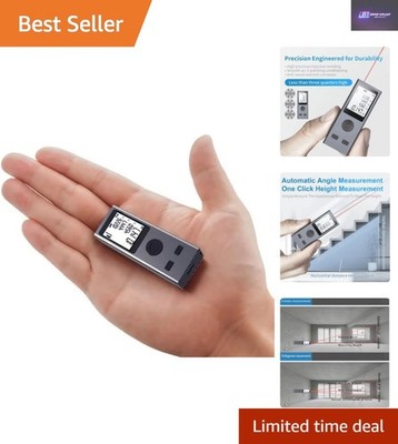 Präzisions-Lasermessung - USB wiederaufladbares Mini-Werkzeug mit Reisekoffer enthalten
