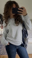Lacoste Sport Damen Sweatshirt Grau Unifarben...