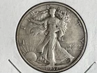 1937S Walking Liberty  Half Dollar 90% Silver Circ Good #50.