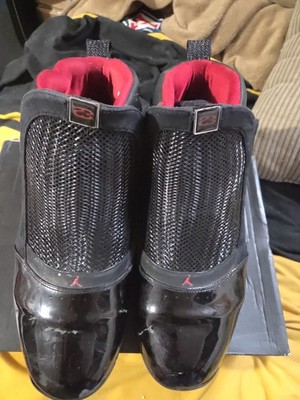 JORDAN 19 XIX RETRO COUNTDOWN PACK MENS SIZE 14BLK/RED USED REPLACEMENT BOX