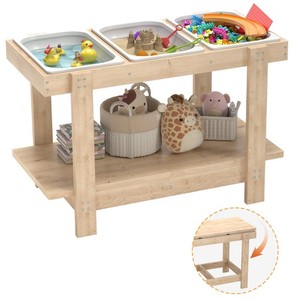 KidsBuddy Sensory Table, Sensory Table for Toddlers 1-3,Kids Activity Desk with