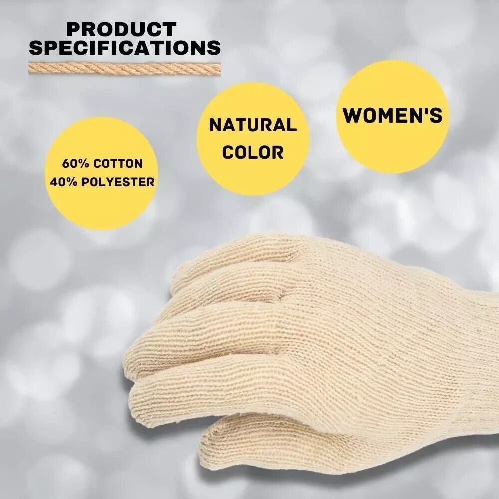 小物 MacMahon Knitting MillsKnit Gloves Bone MacMahon Knitting