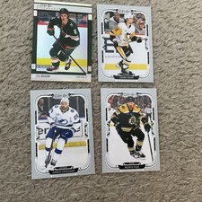 O-Pee-Chee Premier 2023-24 NHL Hockey Card Lot 4 Buium Novak Girgensons Peeke