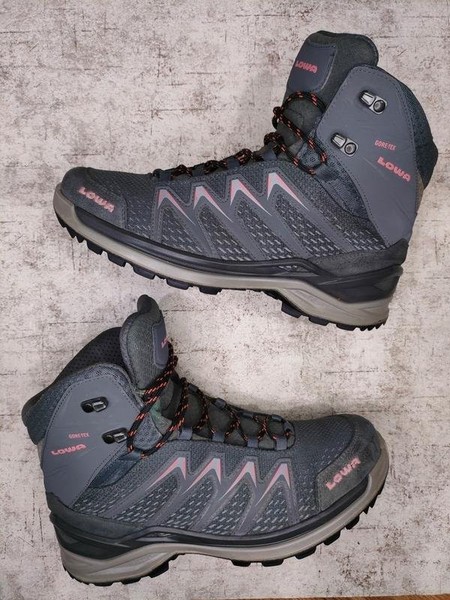 Women Lowa Boots Grey 39 #MDYG